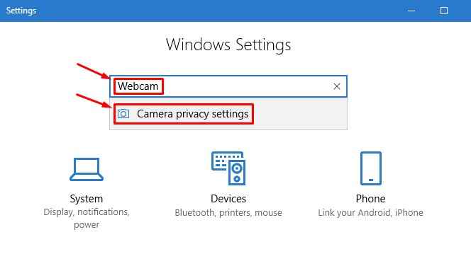 Correction, nous ne trouvons pas votre erreur de caméra dans Windows 10 0xA00F4244 [résolu]